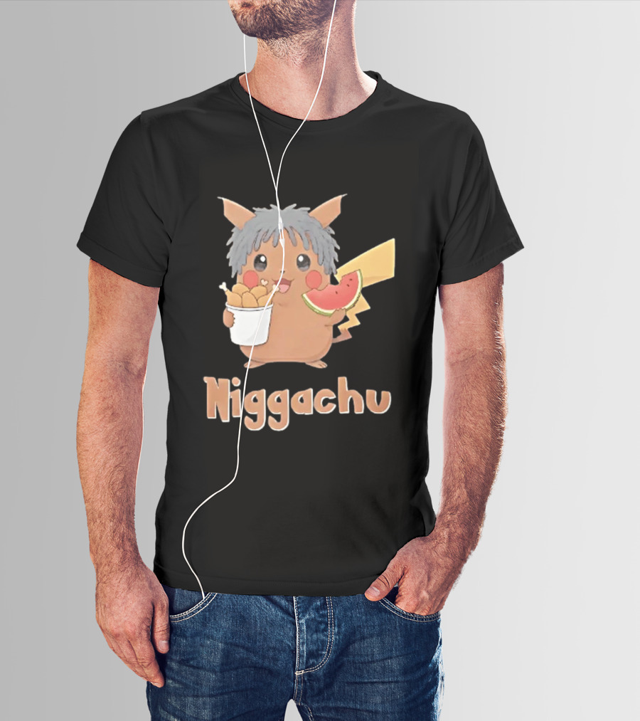 Niggachu Nigga Pikachu T-Shirt