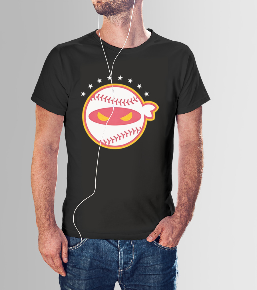 Venezuela Baseball Ninja Stars Pitching Ninja T-Shirt