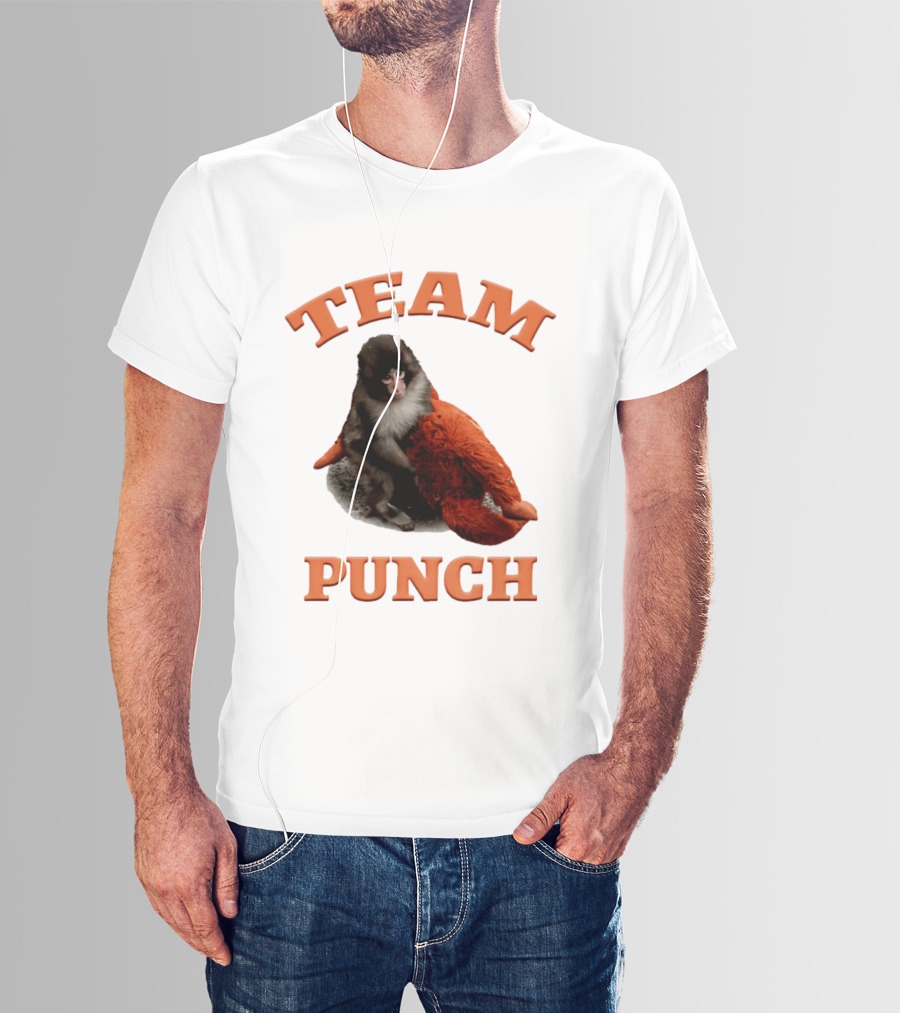 Team Punch Monkey 2026 Collage T-Shirt