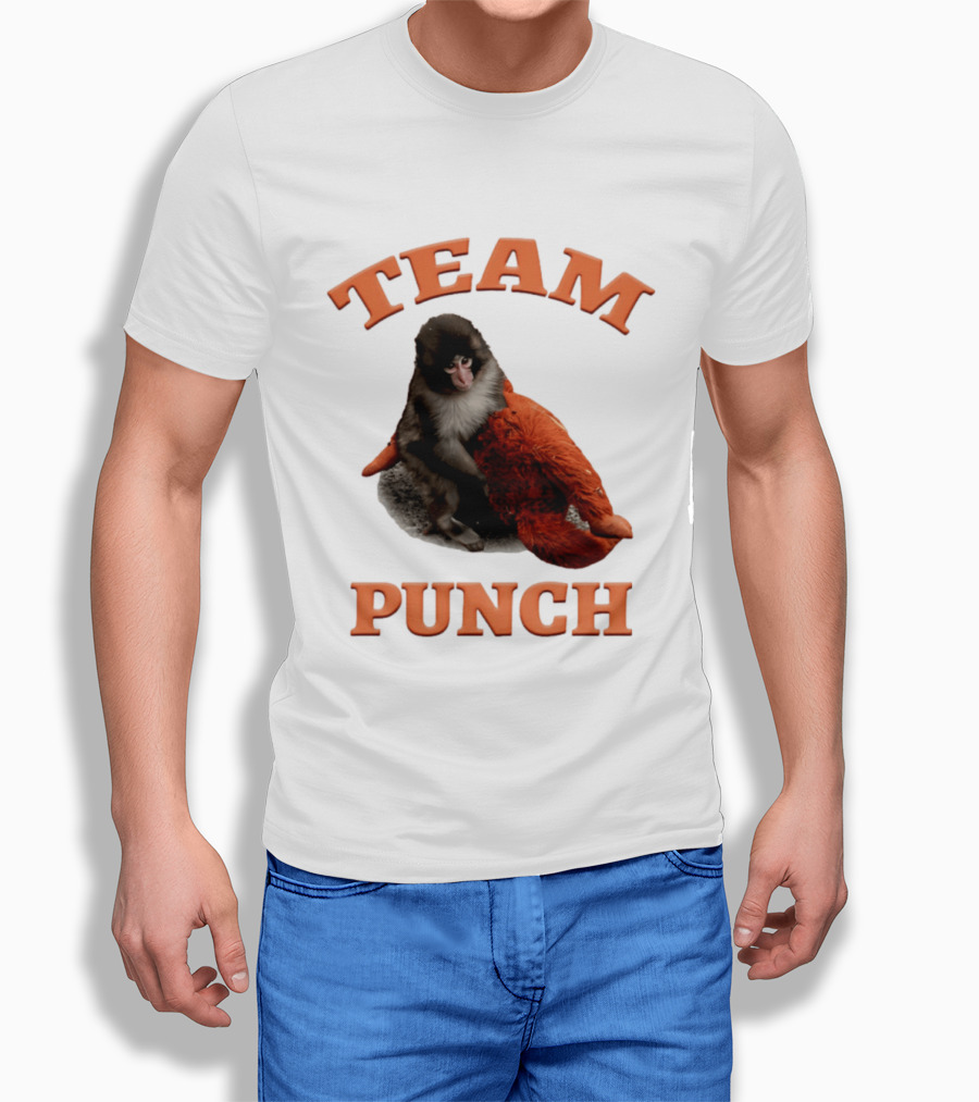 Team Punch Monkey 2026 Collage T-Shirt