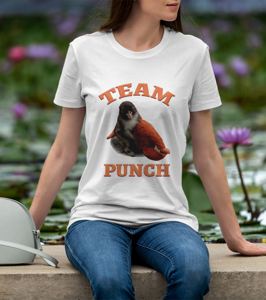 Team Punch Monkey 2026 Collage T-Shirt