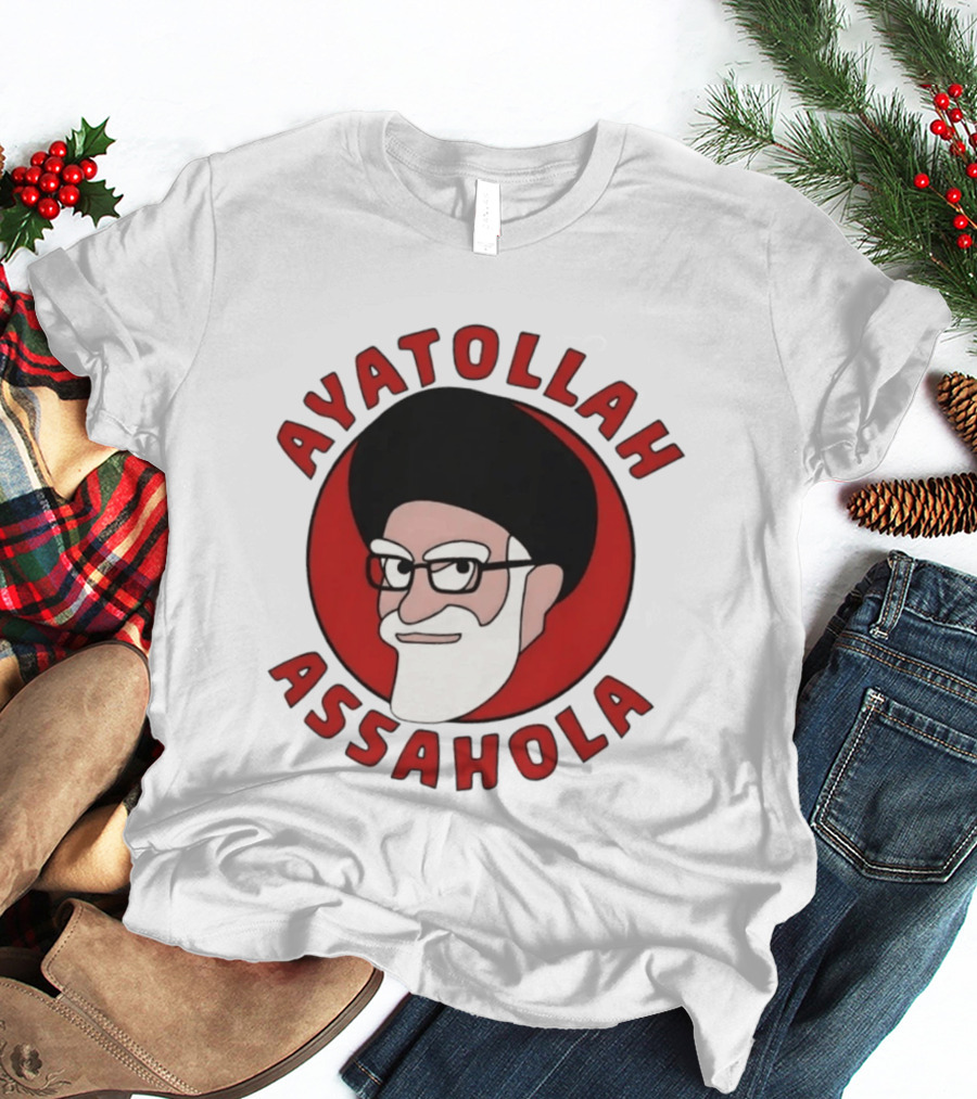 Ayatollah Assahola Cartoon T-Shirt