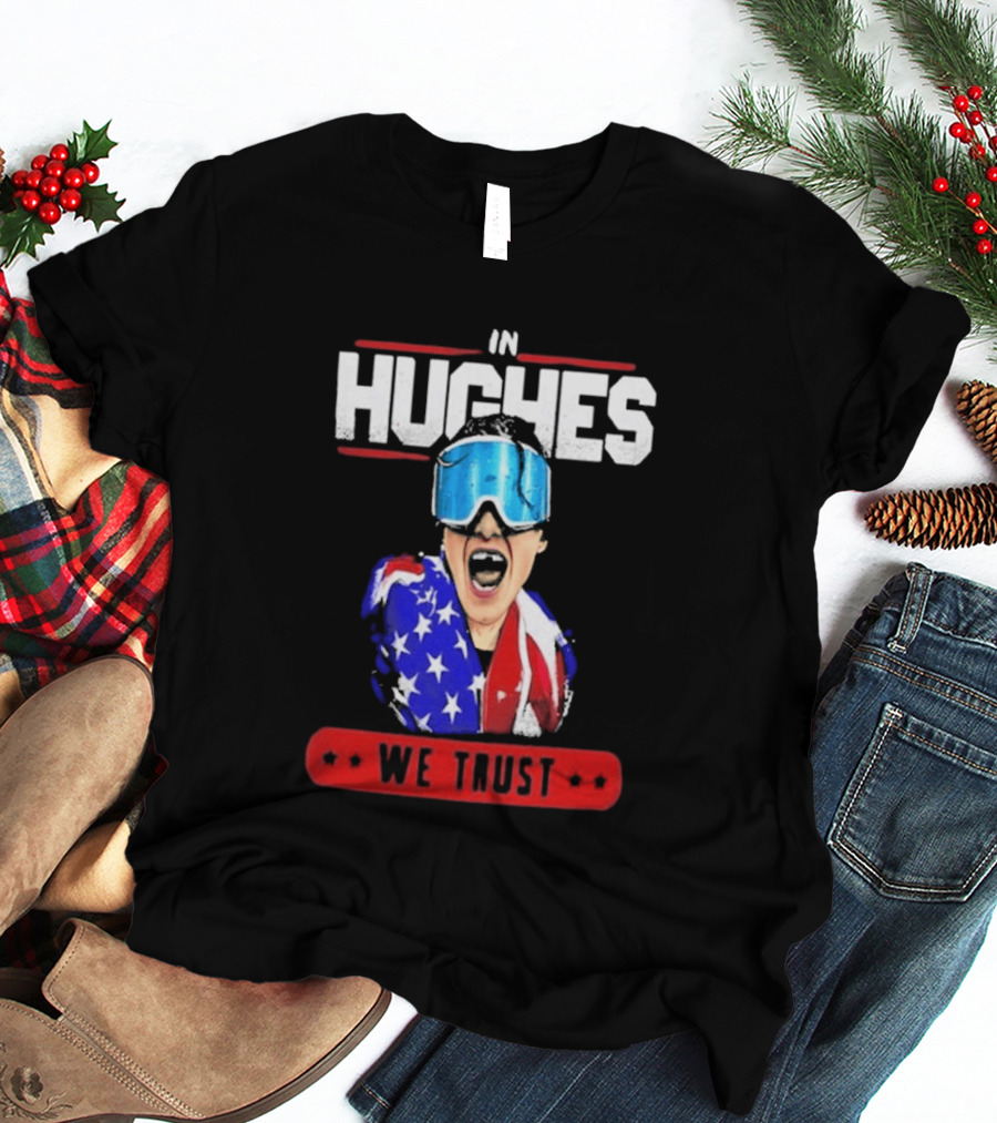 In Hughes We Trust Patriotic Goggles ákafan T-Shirt