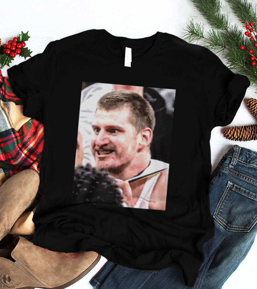 Jokic Confronts OKC After Lu Dort Foul Incident T-Shirt