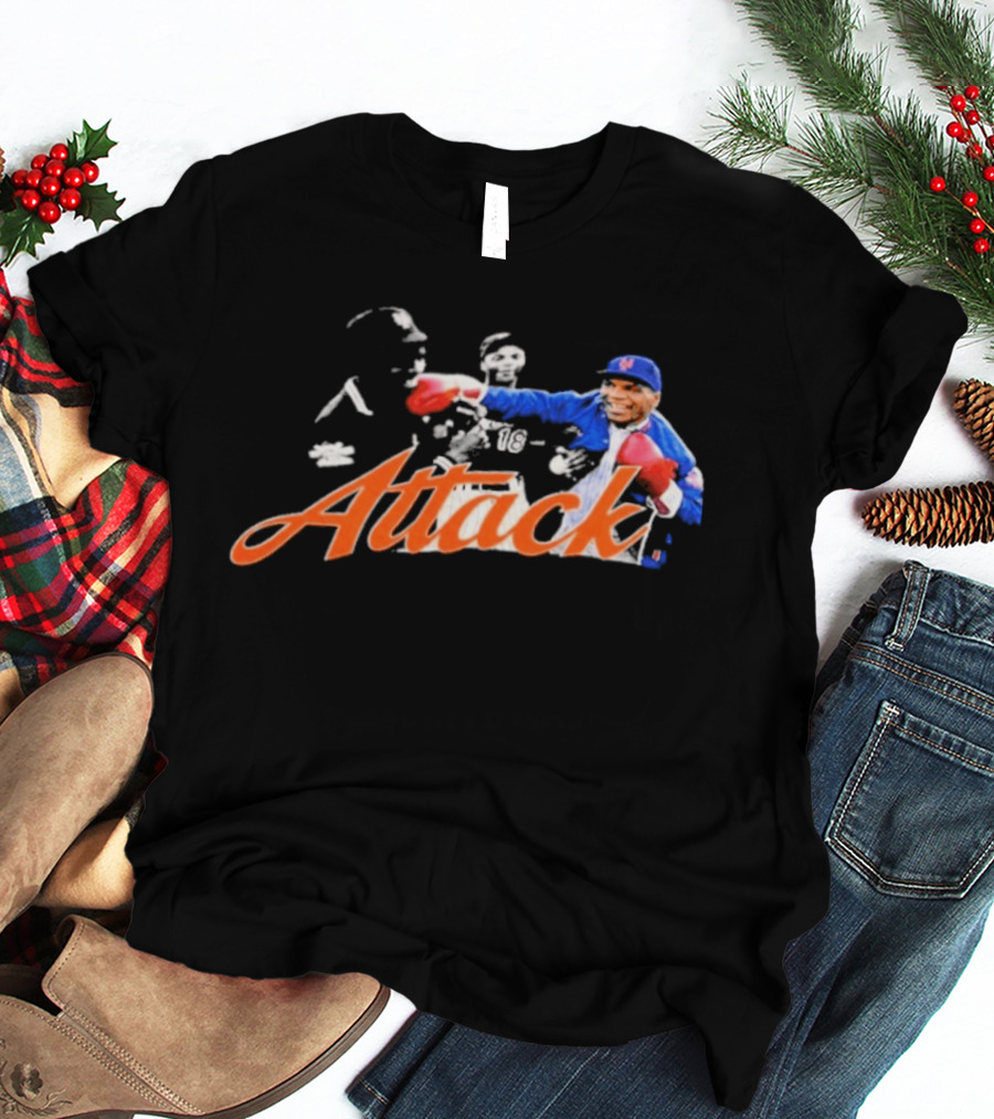 New York Mets Attack Relentlessly T-Shirt