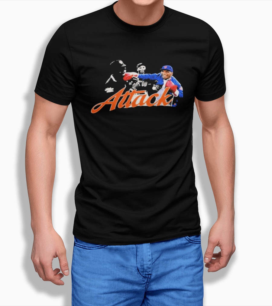 New York Mets Attack Relentlessly T-Shirt