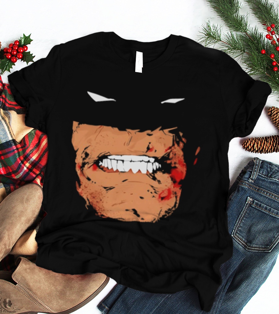 Batman Full Face Fierce Expression T-Shirt