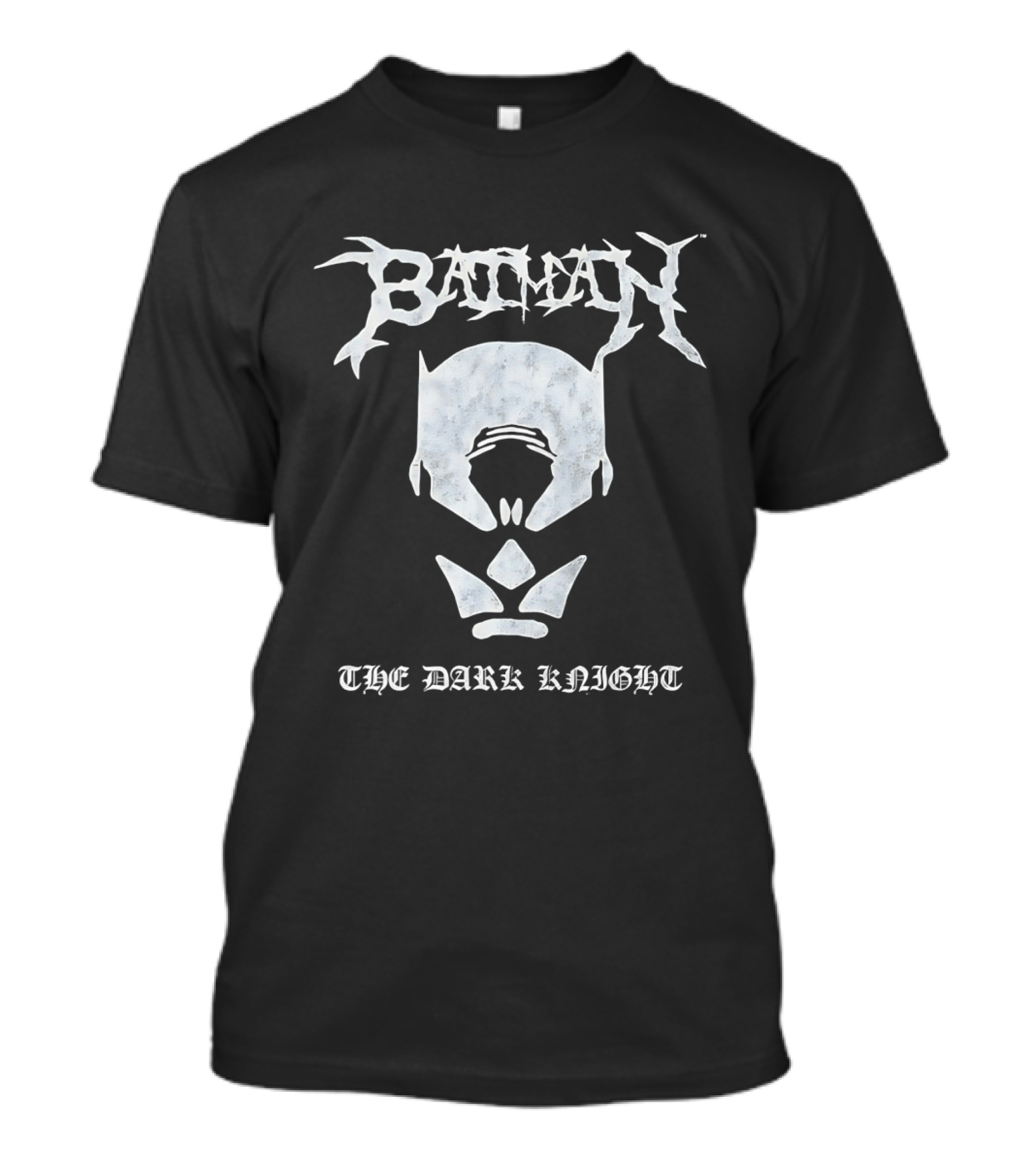 Batman The Dark Knight Black Metal T-Shirt