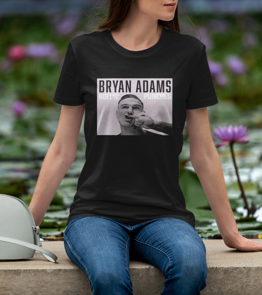 Bryan Adams Roll With The Punches Tour 2026 Dates T-Shirt