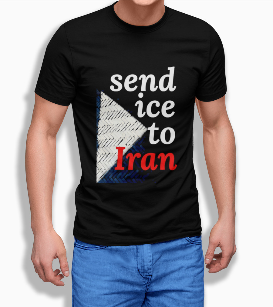 Send Ice To Iran Environmental Message T-Shirt