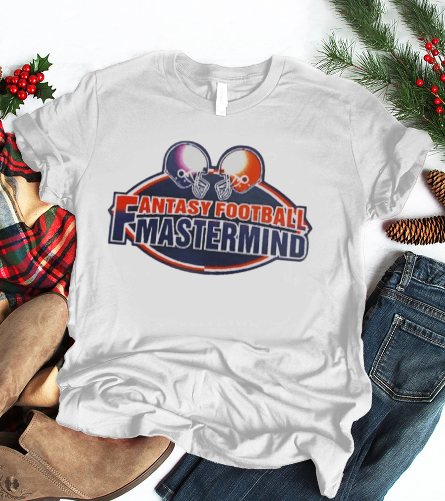 Fantasy Football Mastermind Helmet Faceoff NFL T-Shirt