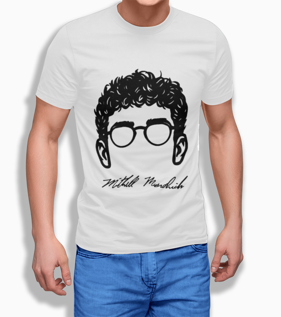 Mitchell Mesenbrink Glasses Hair Silhouette Cael Sanderson T-Shirt
