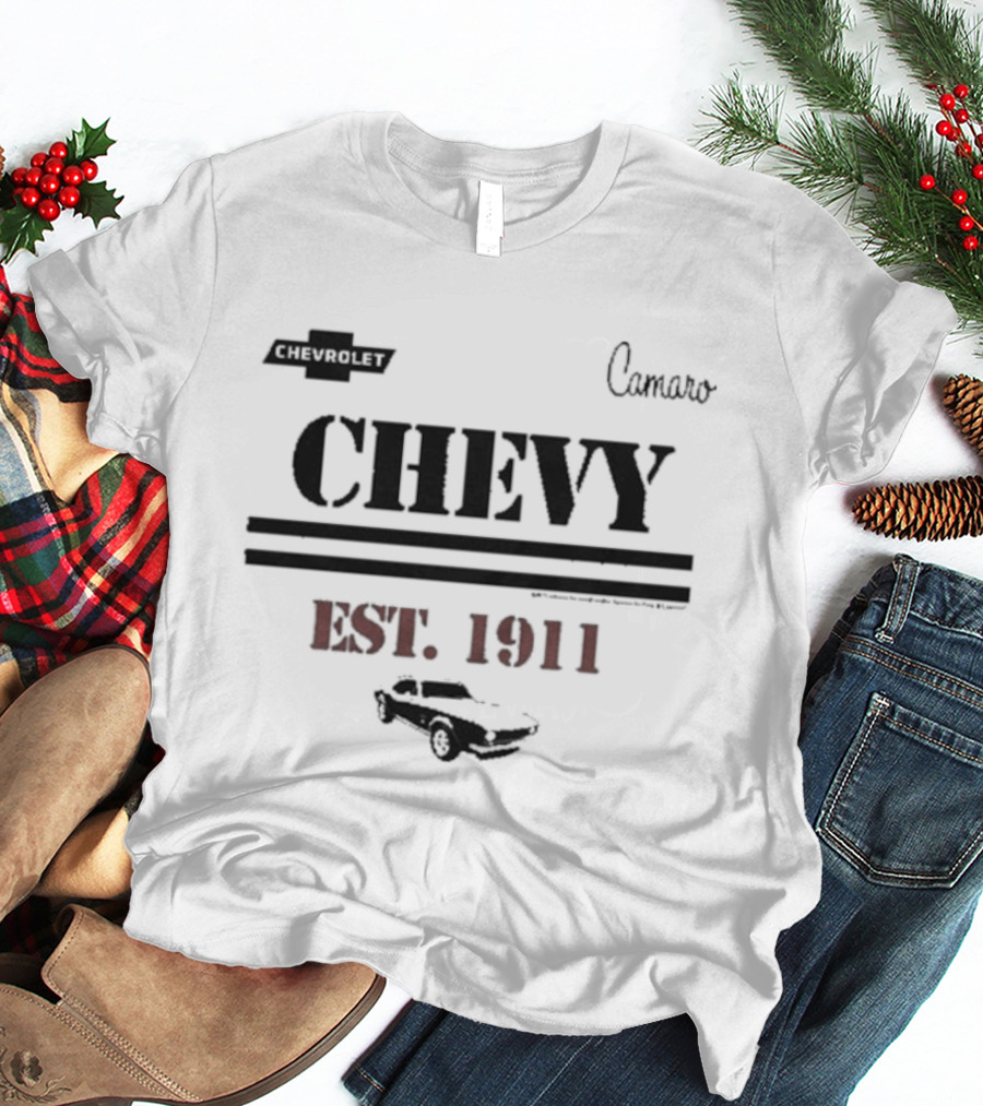 Chevy Camaro Est 1911 Chevrolet Muscle Car T-Shirt