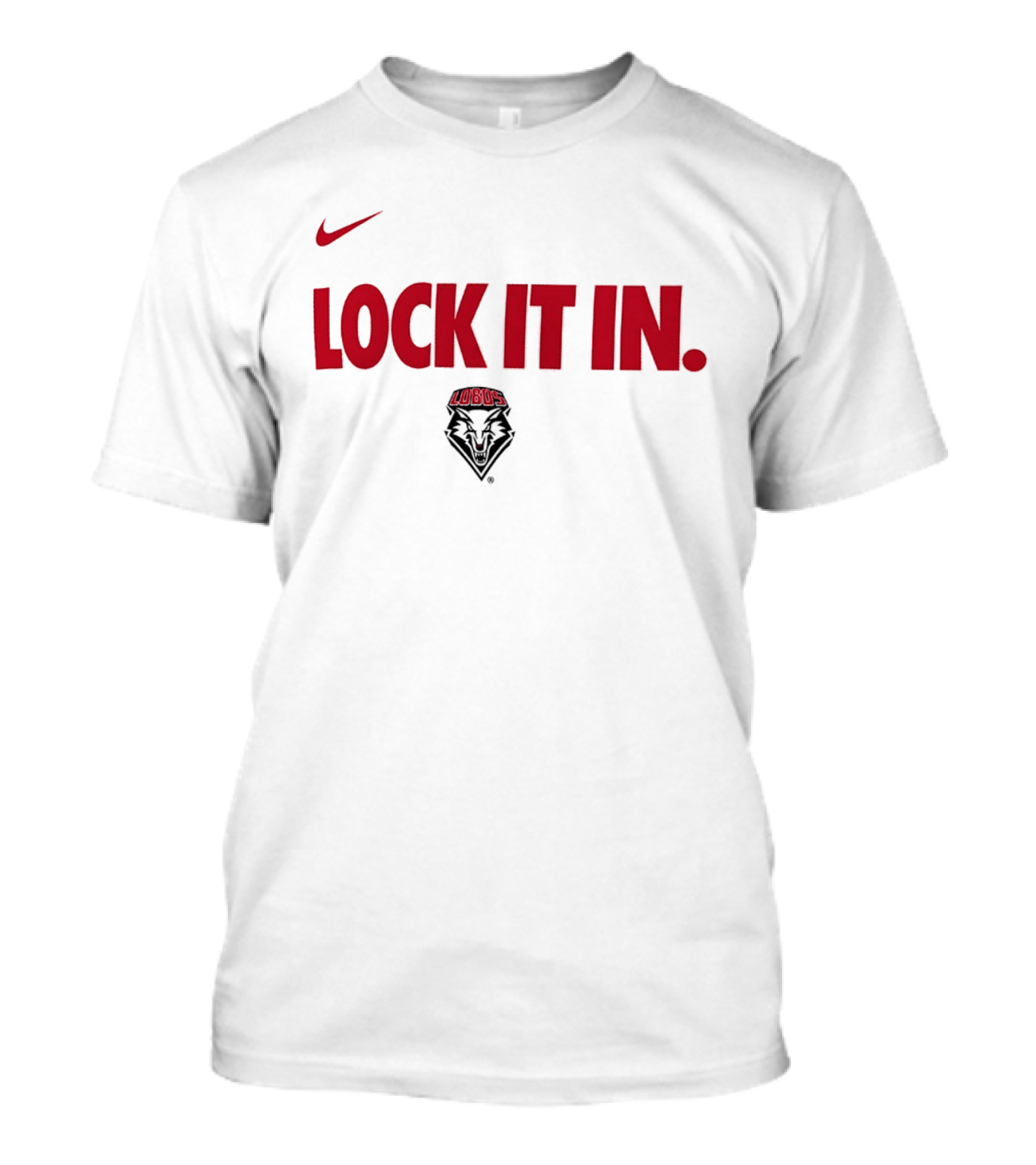 Nike New Mexico Lobos Lock It In 2026 WCC T-Shirt