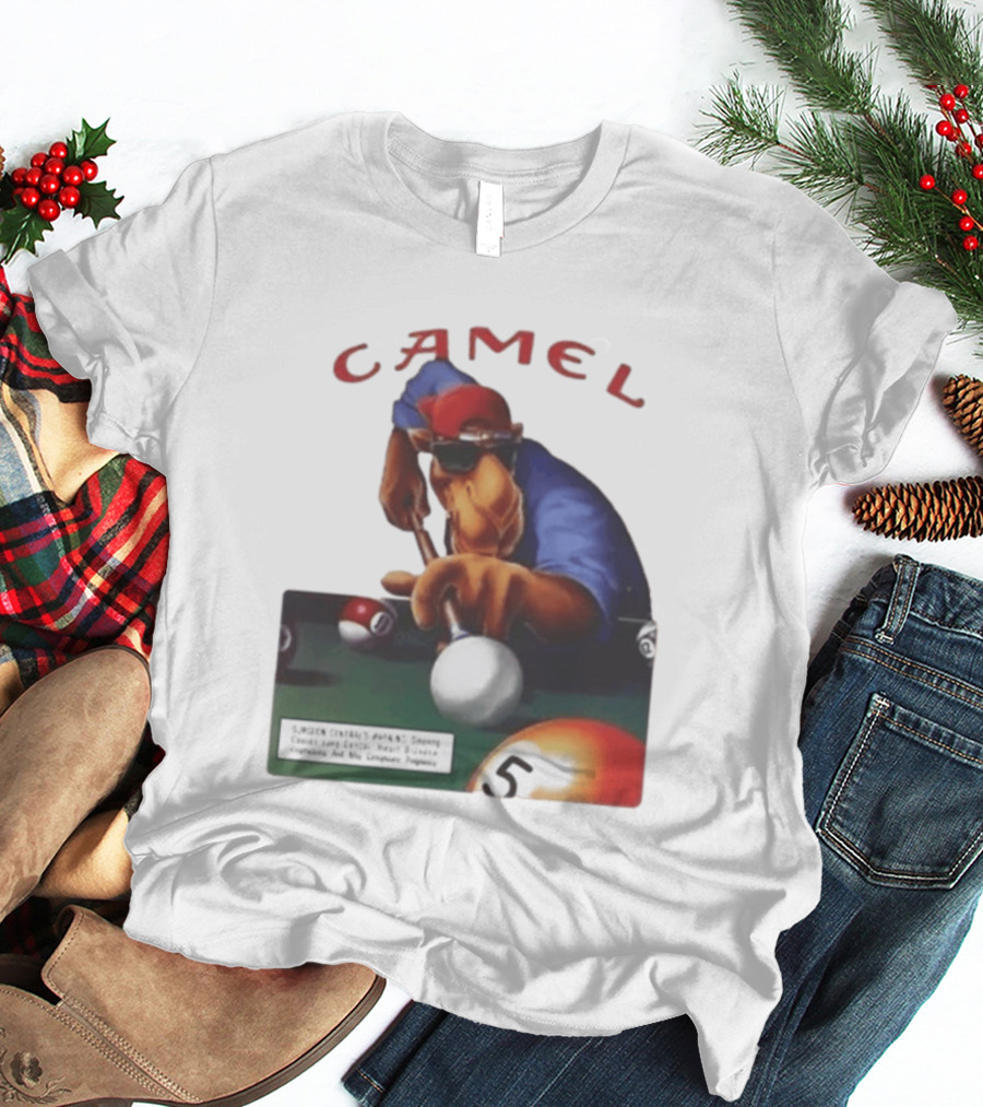 Camel 75th Birthday Joe Pool Player T-Shirt