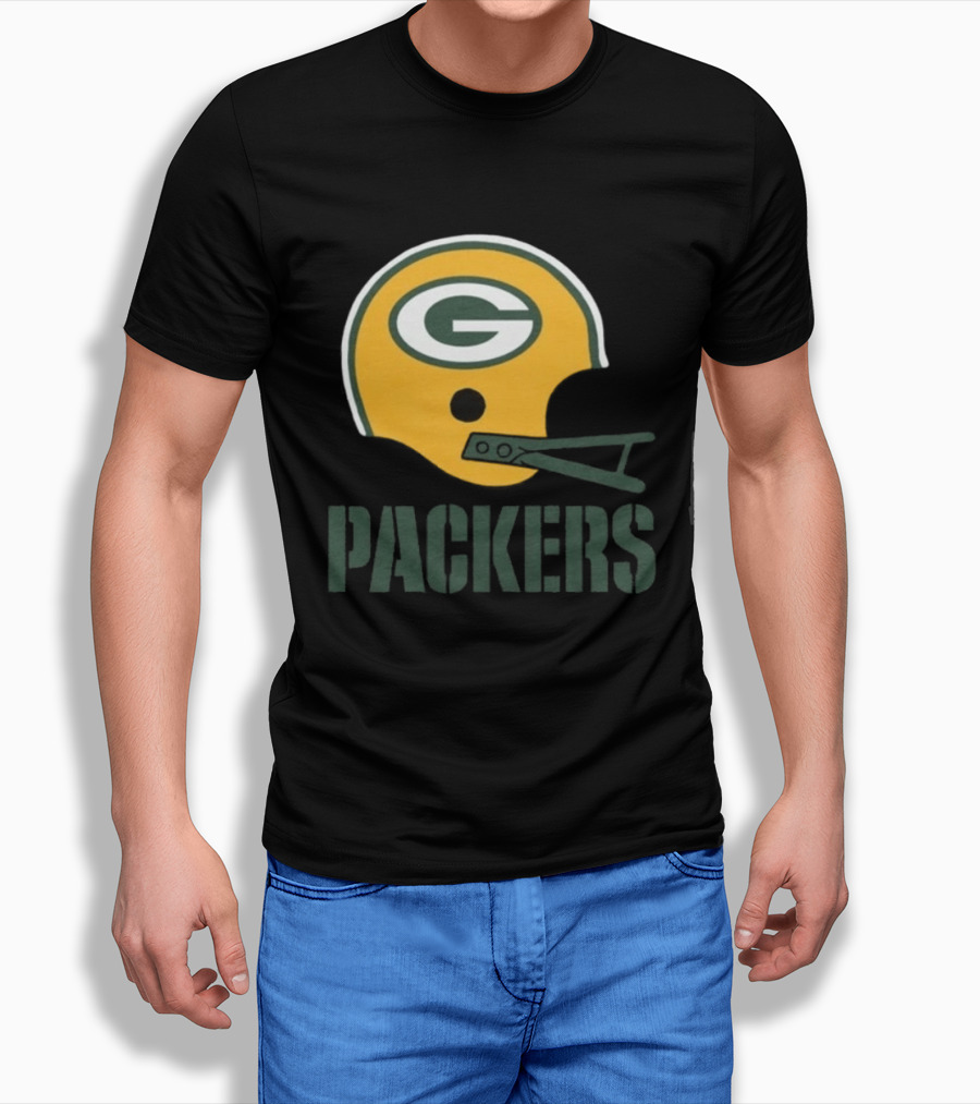 Green Bay Packers Helmet G Icon Packers T-Shirt