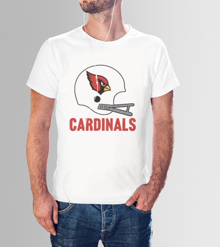 Arizona Cardinals Big Helmet Cardinals T-Shirt