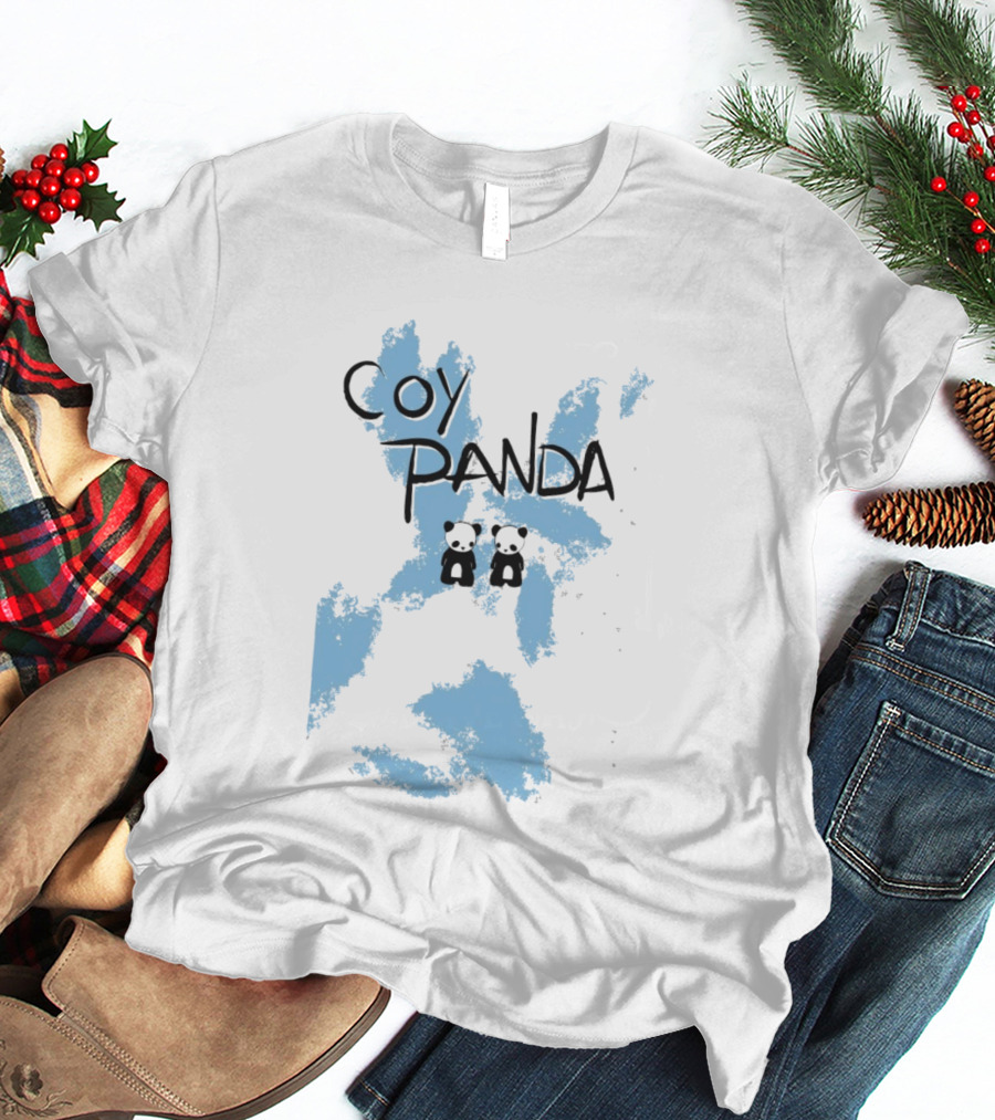 Coy Panda Chaos Like It's Paint T-Shirt