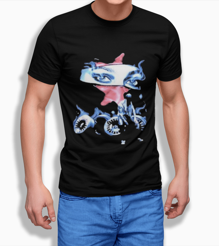 Yzo Type Beat Hip Thrust Cyclone Eyes T-Shirt