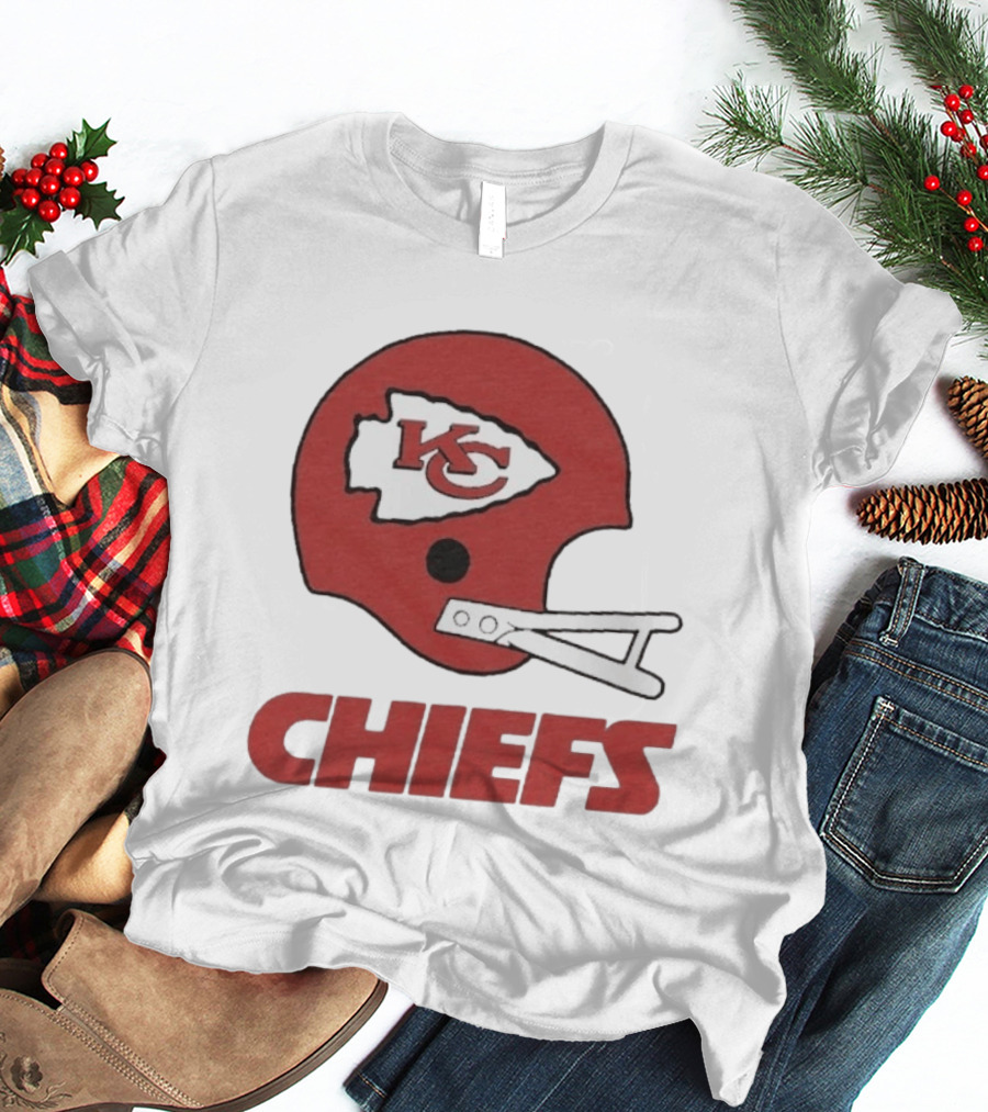 Kansas City Chiefs KC Helmet Logo Chiefs T-Shirt