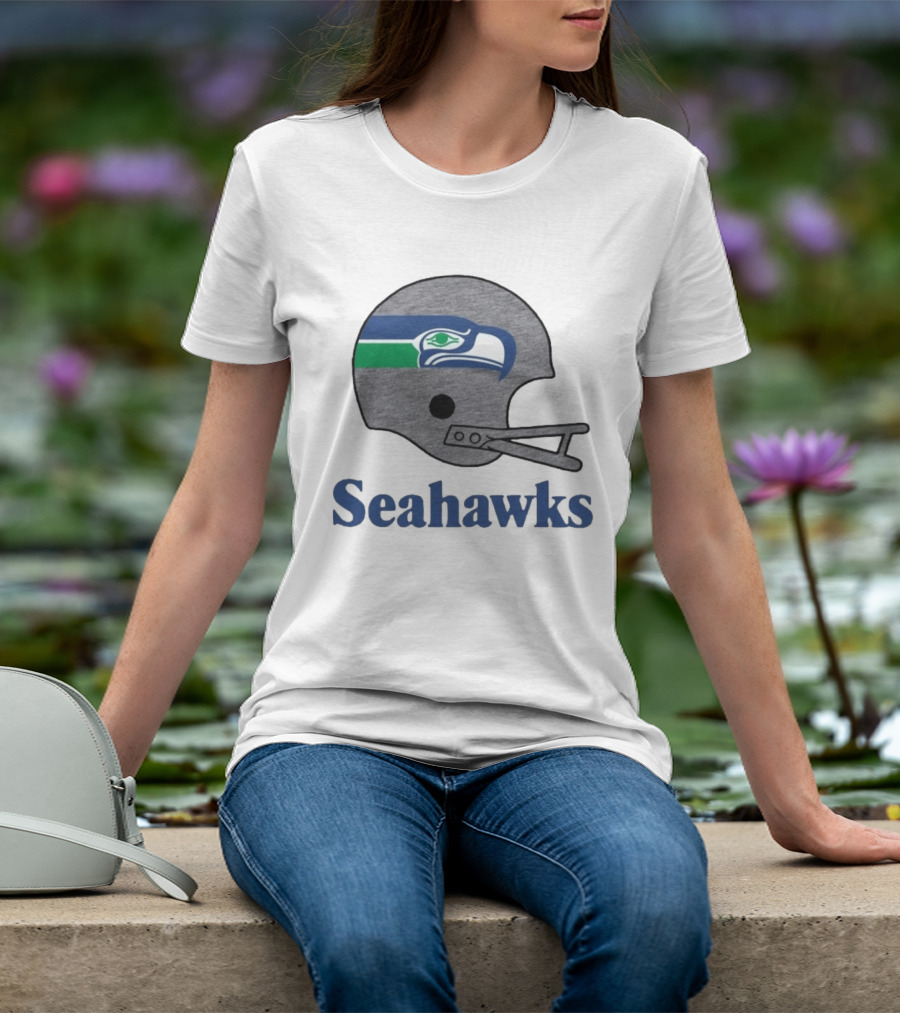 Seattle Seahawks Helmet Seahawks T-Shirt