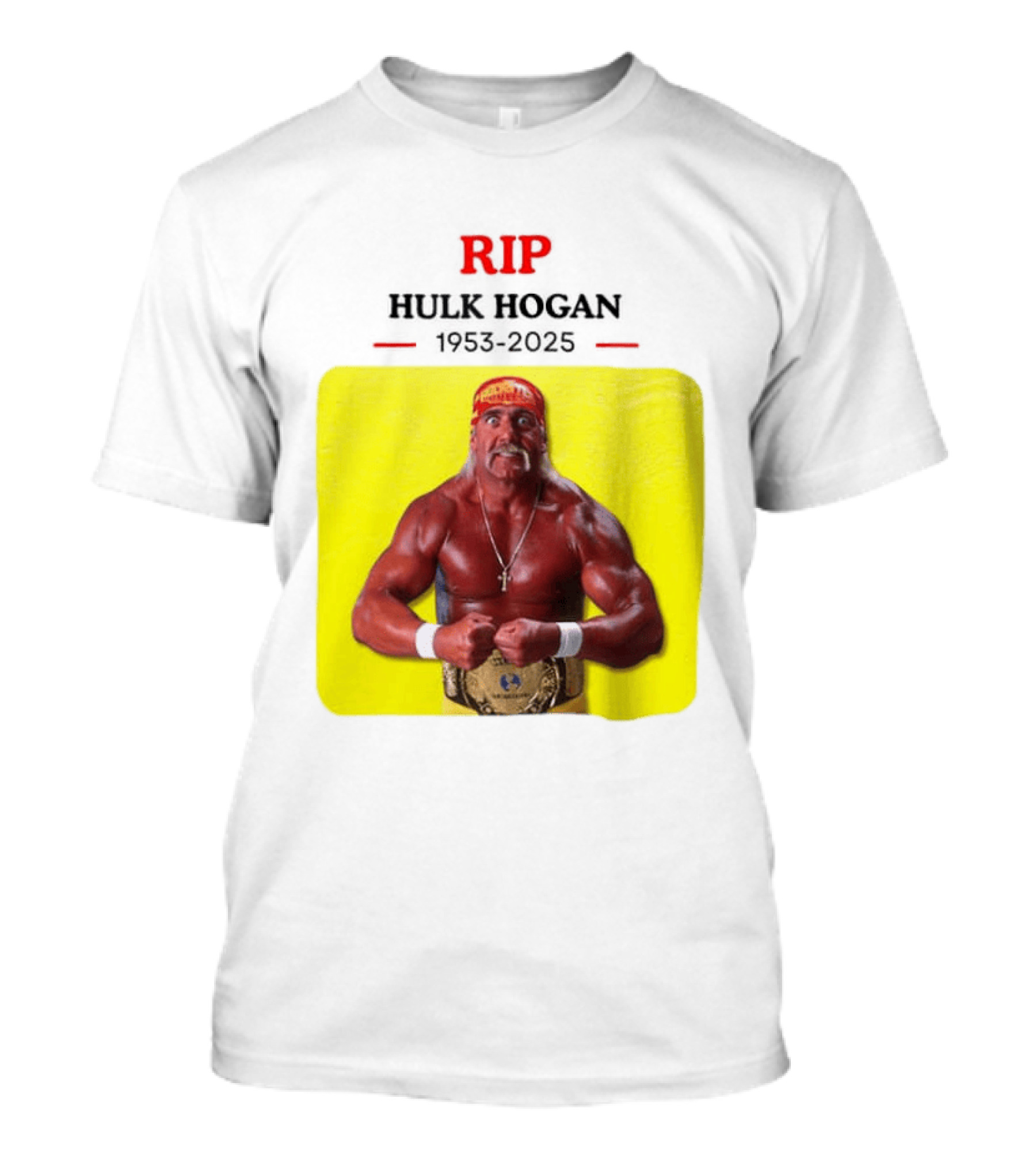 RIP Hulk Hogan 1953 2025 Wrestling Legend T-Shirt