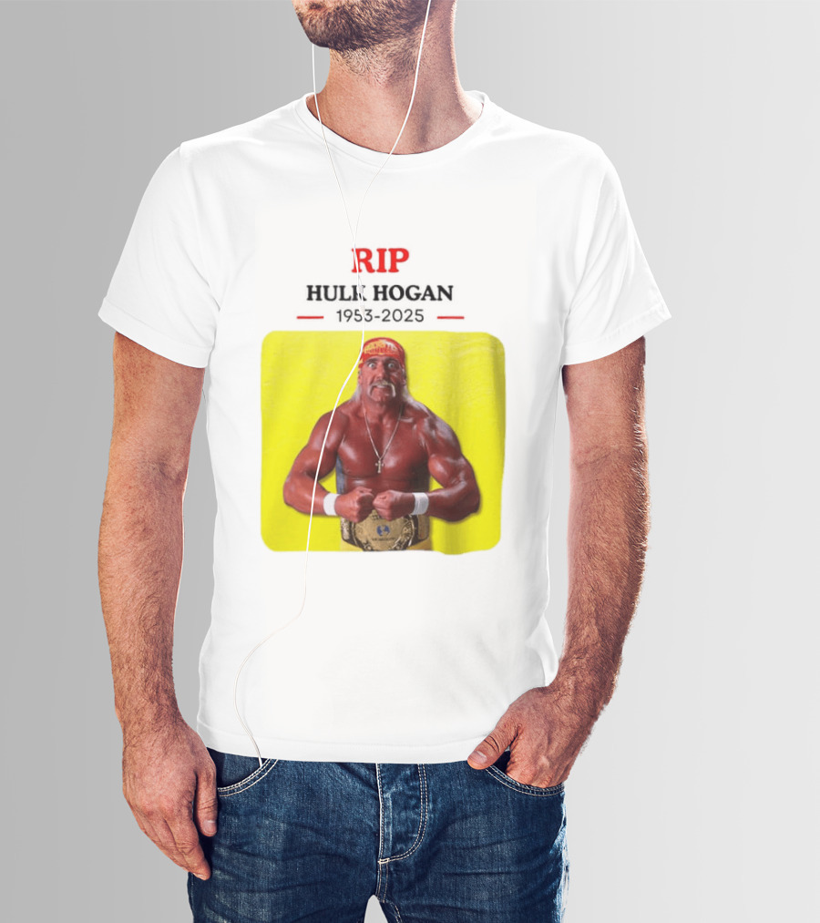 RIP Hulk Hogan 1953 2025 Wrestling Legend T-Shirt