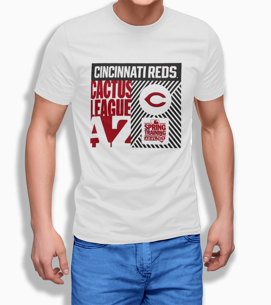 Cincinnati Reds Cactus League AZ 2026 Spring Training T-Shirt
