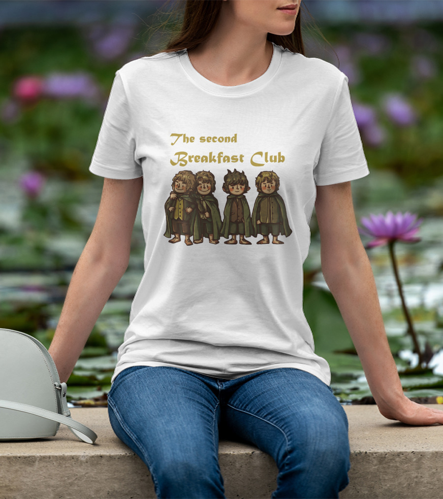 The Second Breakfast Club Hobbits LOTR T-Shirt
