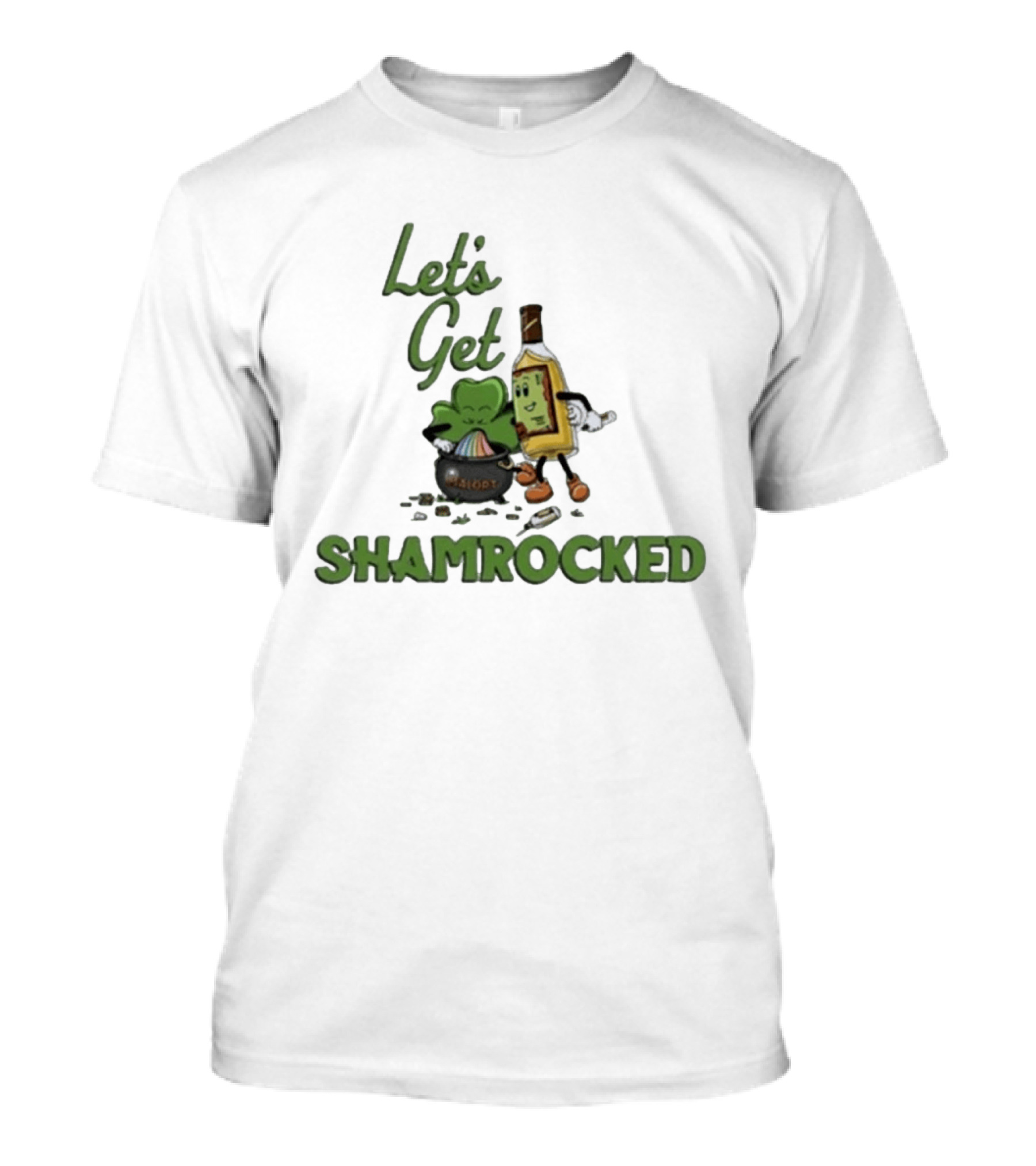 Let's Get Shamrocked Malört St. Patrick's Day T-Shirt