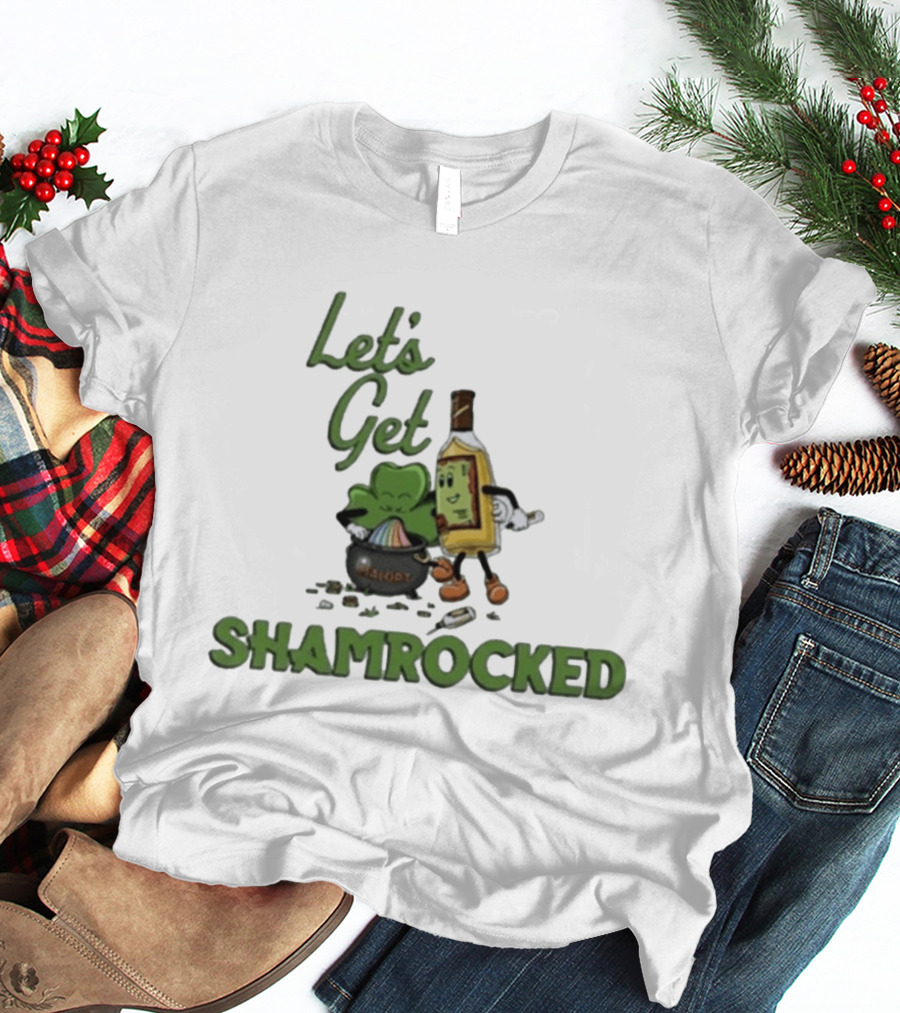 Let's Get Shamrocked Malört St. Patrick's Day T-Shirt