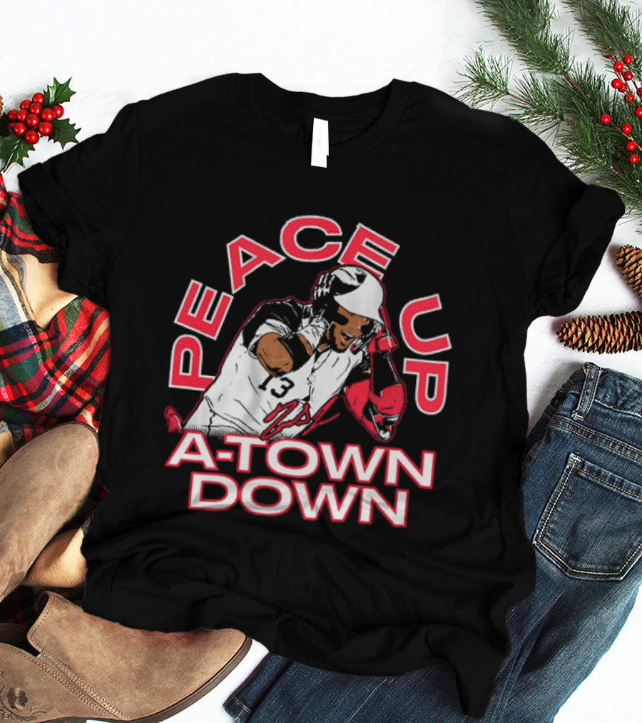 Ronald Acuna Jr Peace Up A Town Down T-Shirt