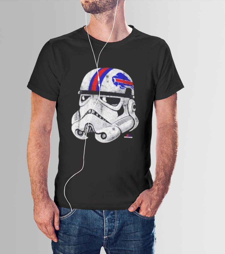 Buffalo Bills Storm Trooper Helmet Mafia T-Shirt