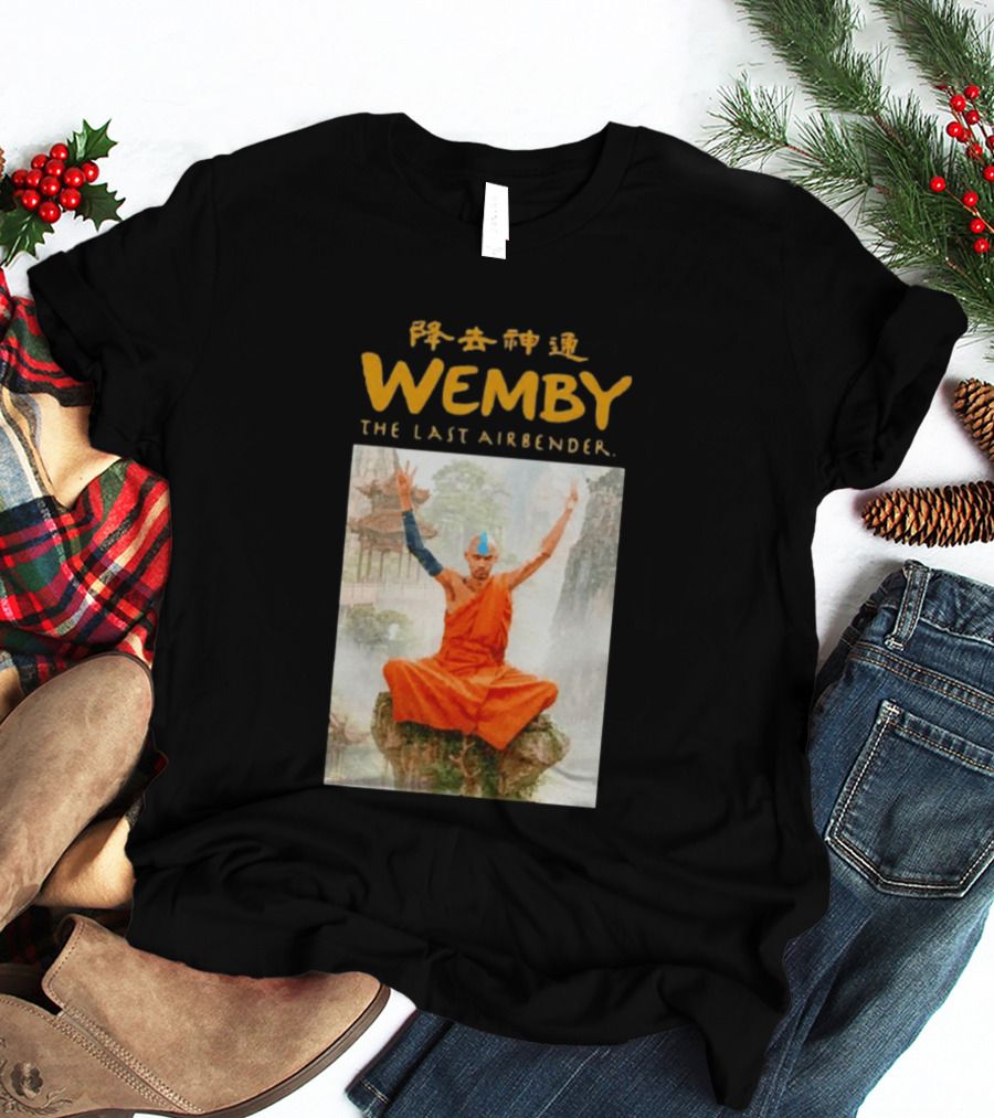 Wemby The Last Airbender Avatar Parody Monk T-Shirt