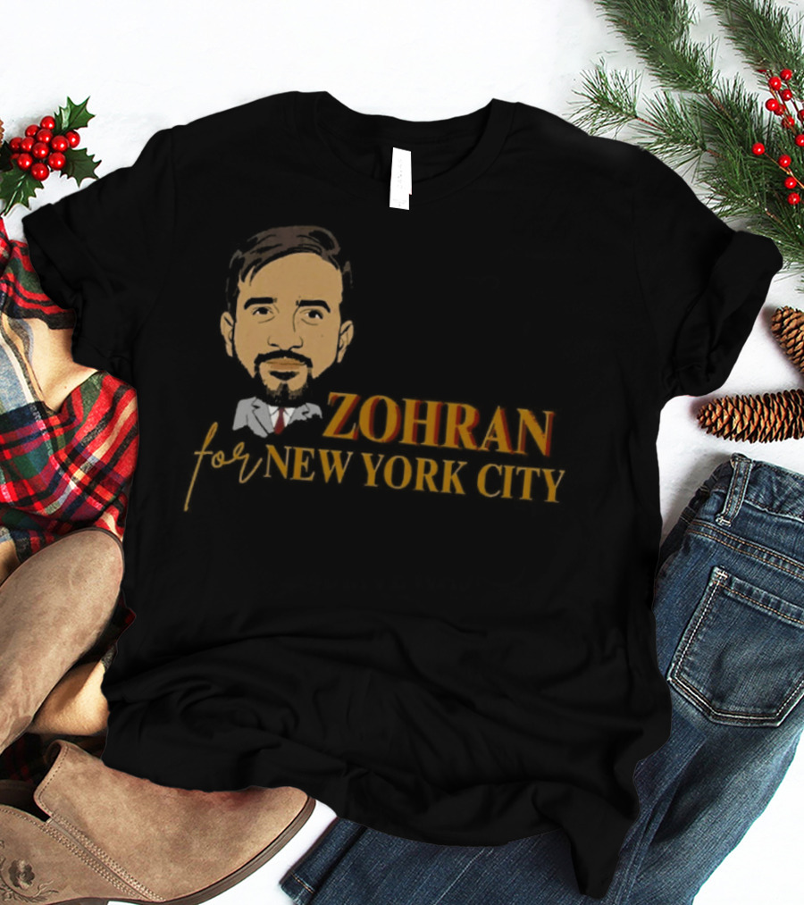 Zohran For New York City 2025 Campaign T-Shirt