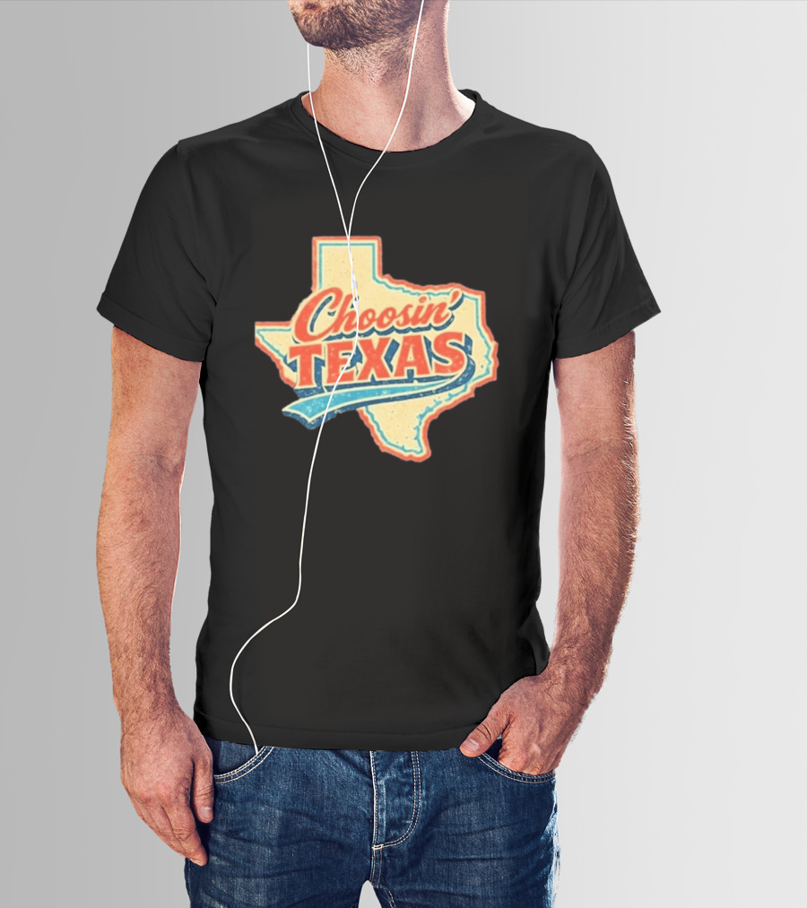 Choosin' Texas Map T-Shirt