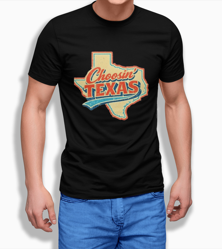 Choosin' Texas Map T-Shirt