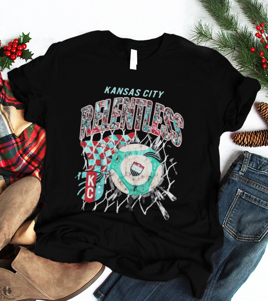 Kansas City Relentless KC Current Made Mobb Soccer Chainlink T-Shirt