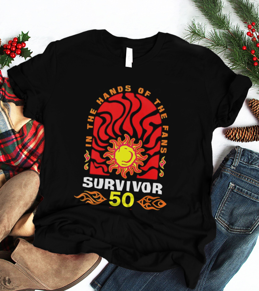 Survivor 50 In The Hands Of The Fans Tropical Sun T-Shirt