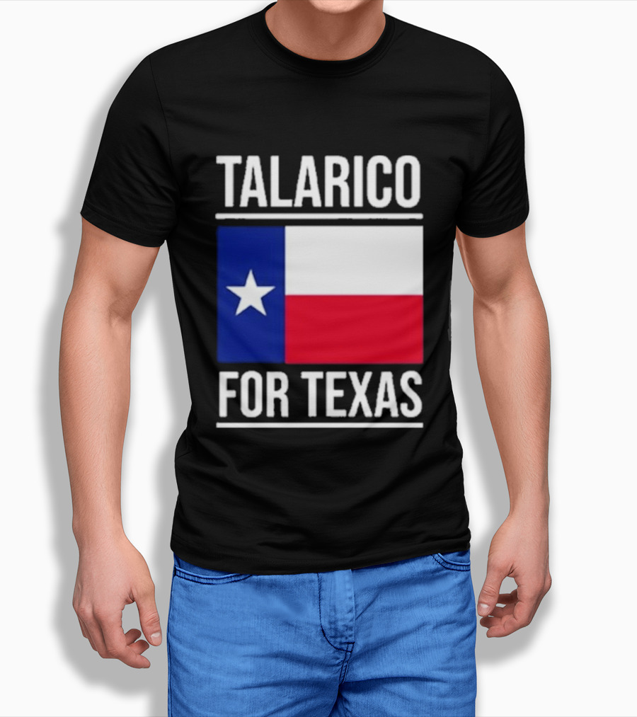 Talarico For Texas Senate Texas Flag Star T-Shirt