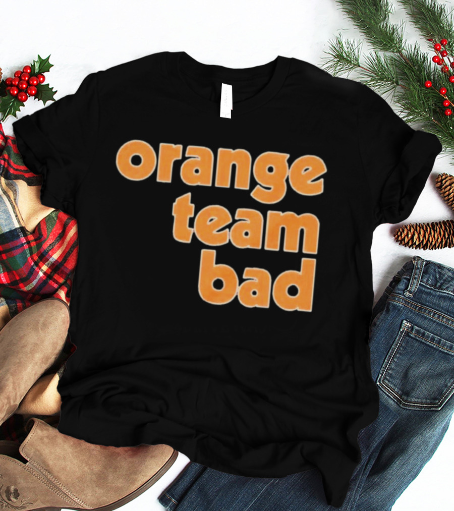 Orange Team Bad Houston Astros Navy Blue Ships Free T-Shirt