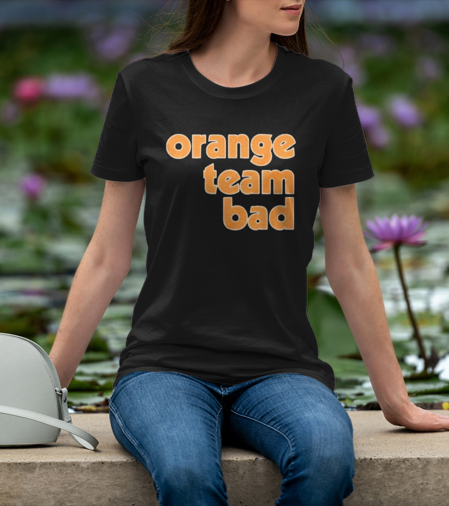 Orange Team Bad Houston Astros Navy Blue Ships Free T-Shirt