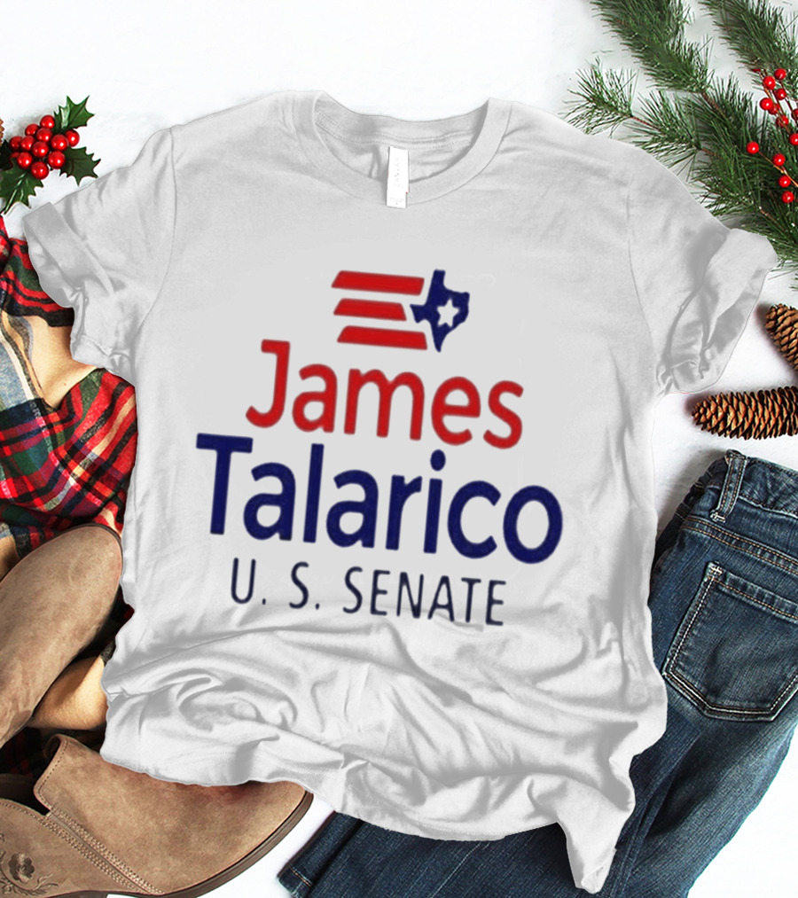Plaintext James Talarico U.S. Senate Texas 2026 Campaign T-Shirt