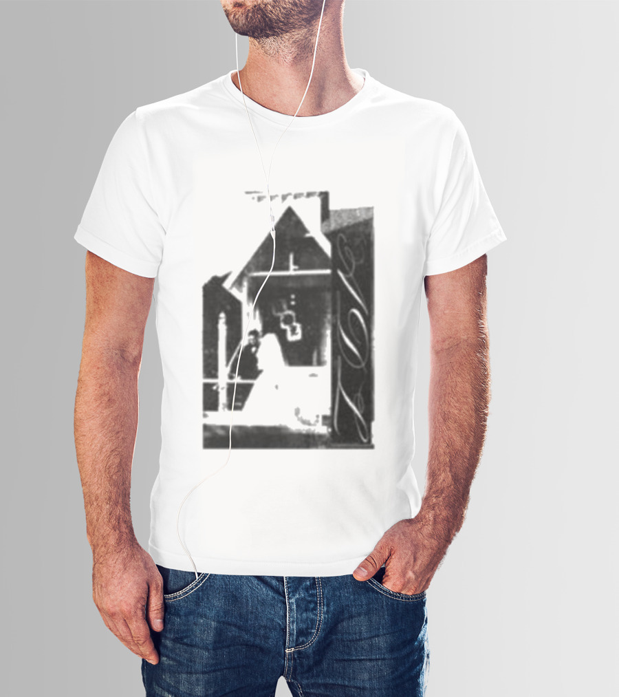 Yeat A Dangerous Love Cross Pyramid Monochrome T-Shirt