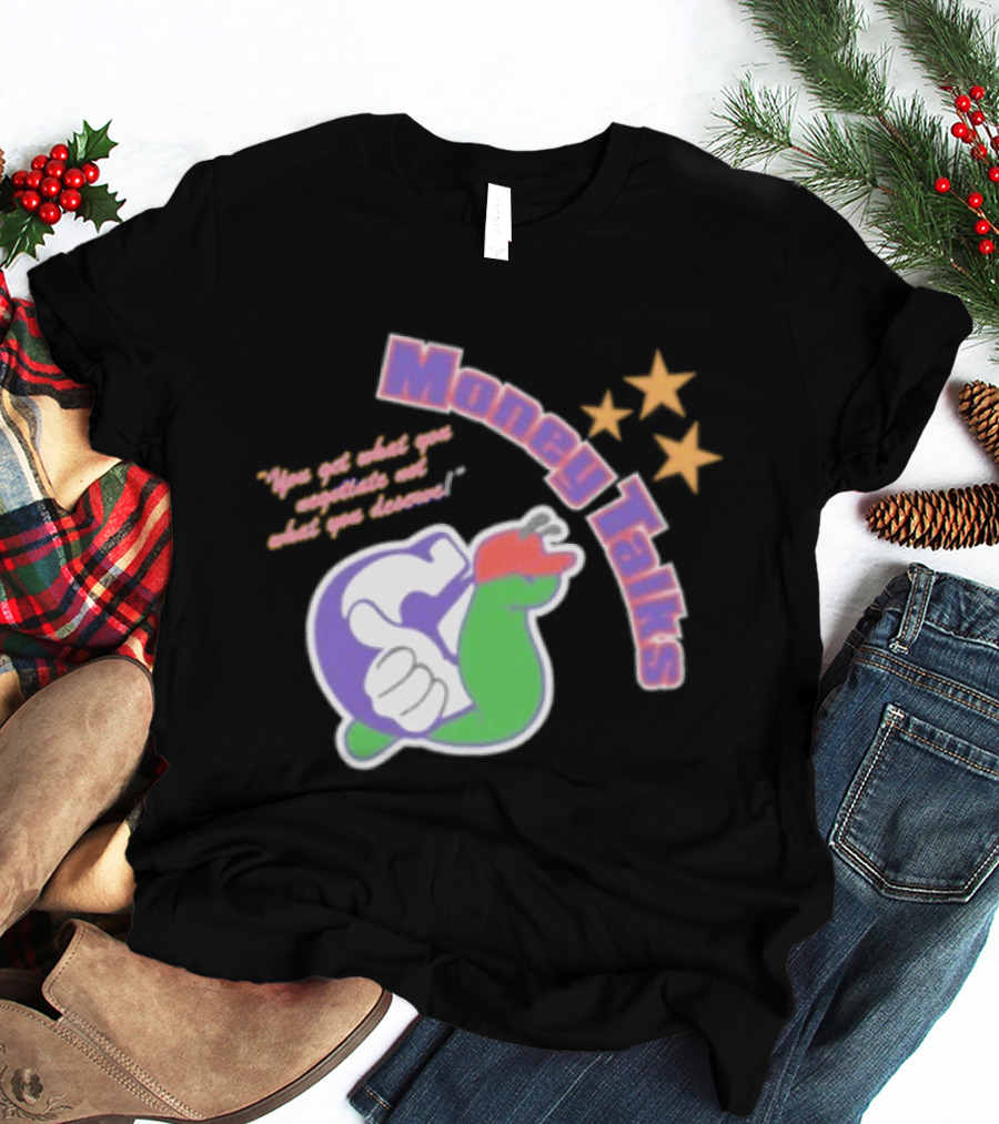 Goodtalk X Slowbucks Money Talks Five Star T-Shirt