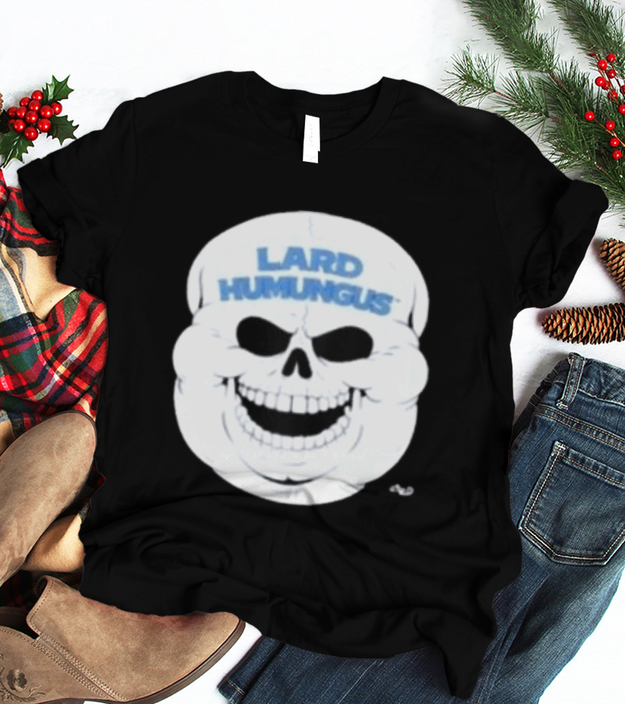Lard Humungus Skull Graphic 3 16 T-Shirt