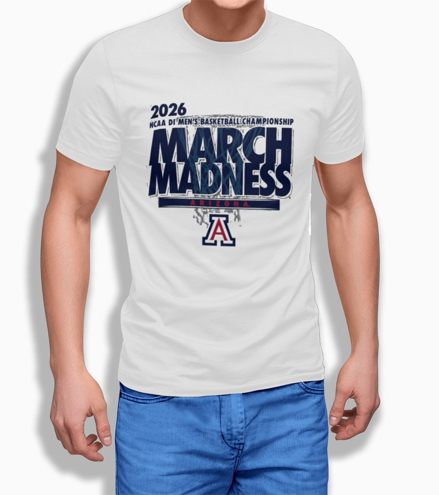 2026 NCAA Men's Basketball Championship March Madness Arizona T-Shirt
