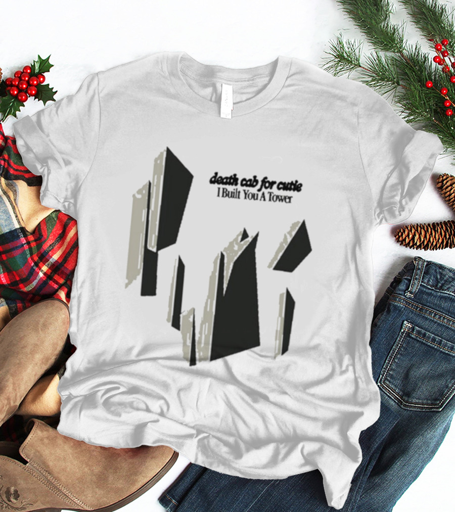 Death Cab For Cutie I Built You A Tower 2026 Abstract Architecture T-Shirt