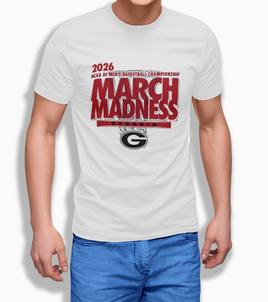 Georgia 2026 NCAA DI Men's Basketball Championship March Madness T-Shirt