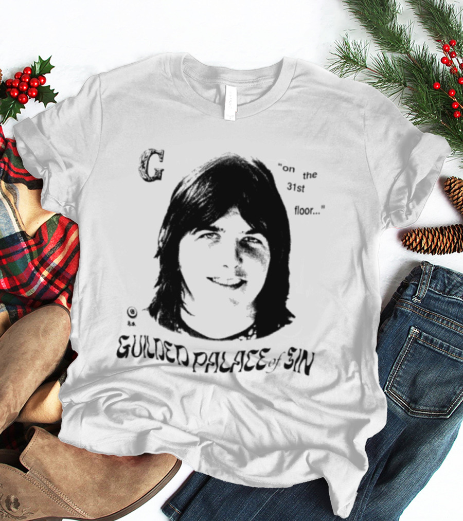 Gram Parsons Gilded Palace Of Sin On The 31st Floor T-Shirt
